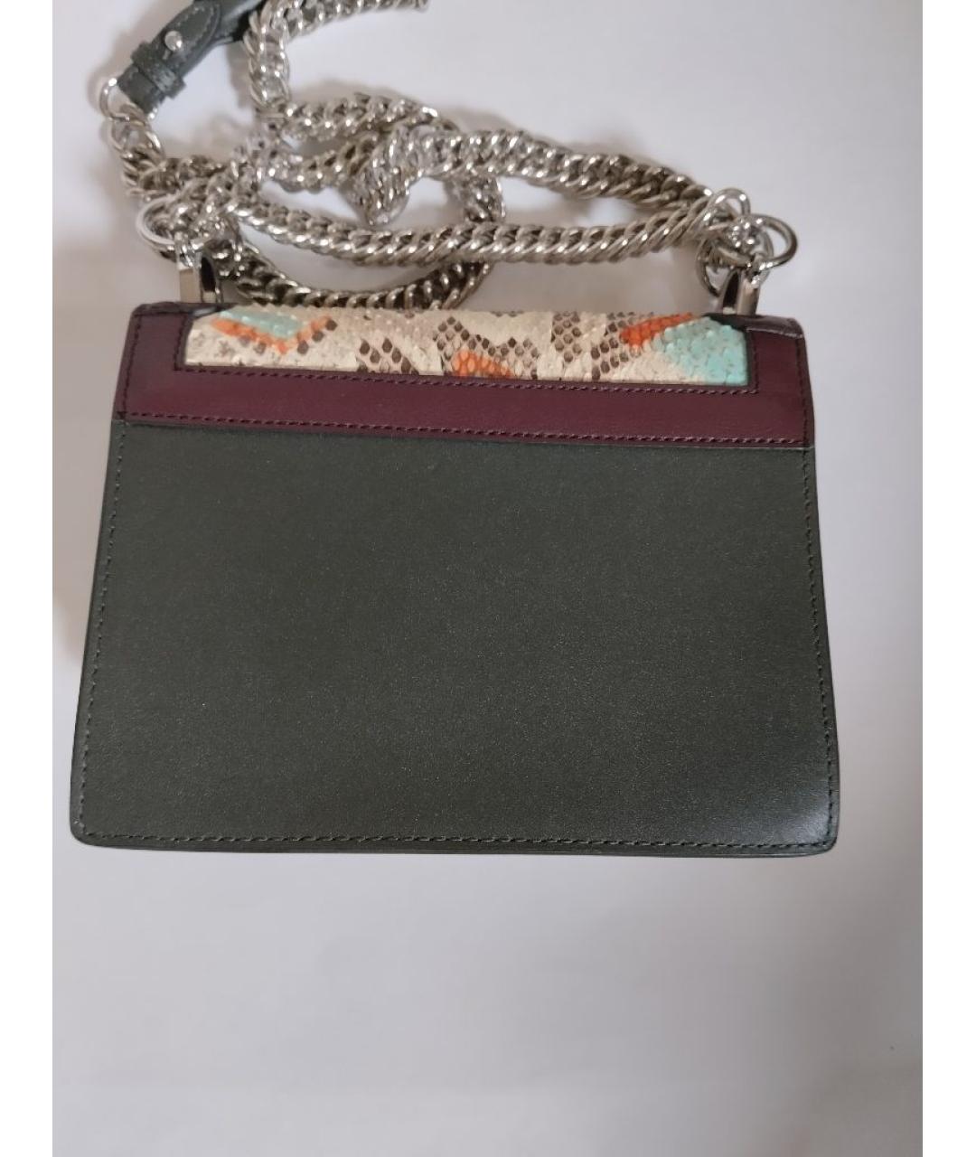 FENDI Сумка через плечо из экзотической кожи, фото 9