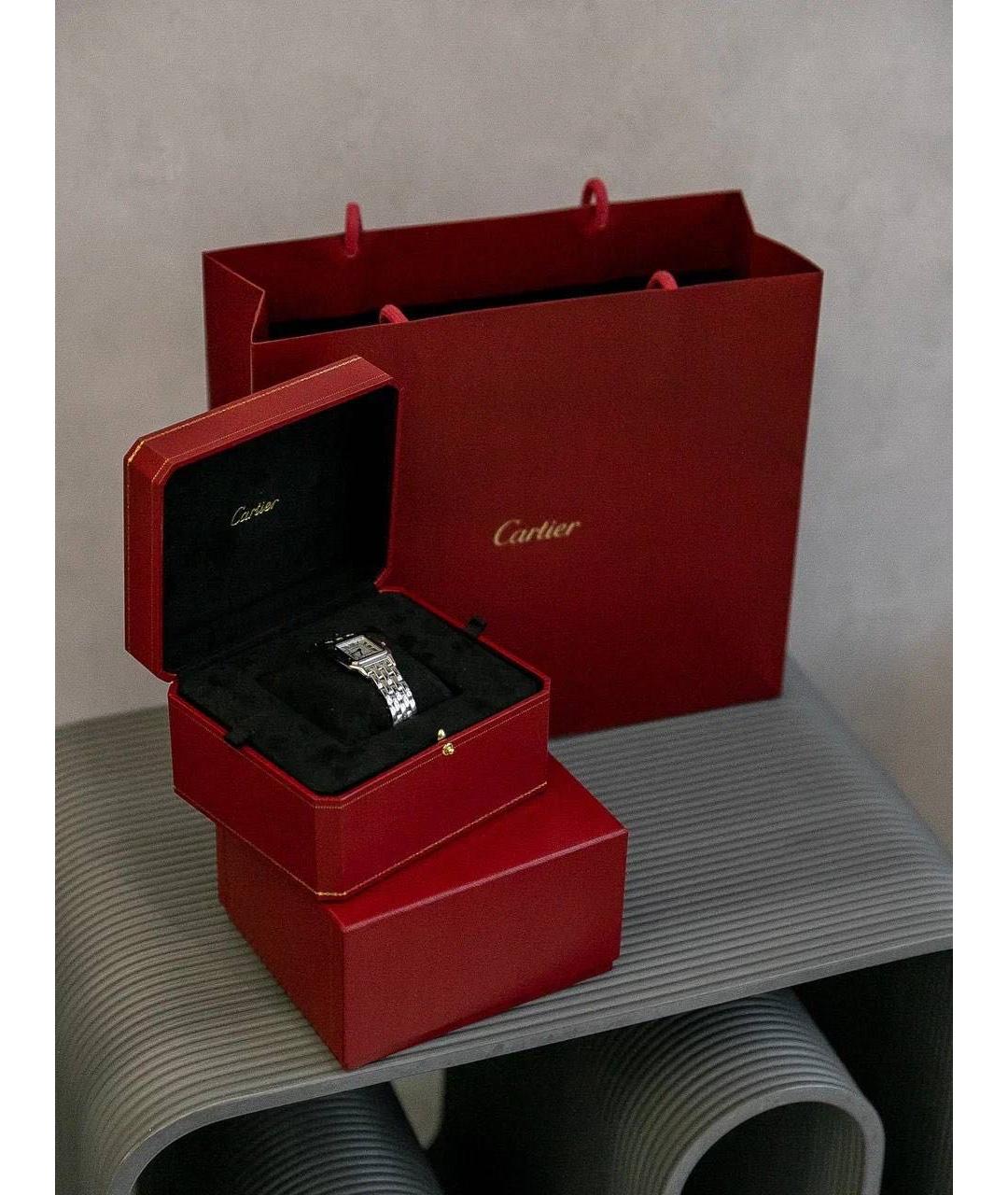 CARTIER Серебряные часы, фото 4
