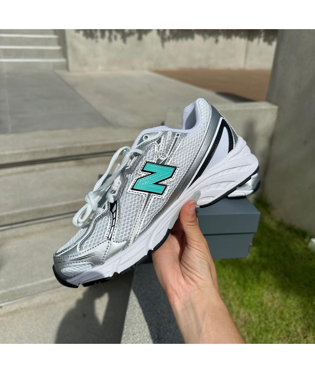 NEW BALANCE Бирюзовые кроссовки, фото 6