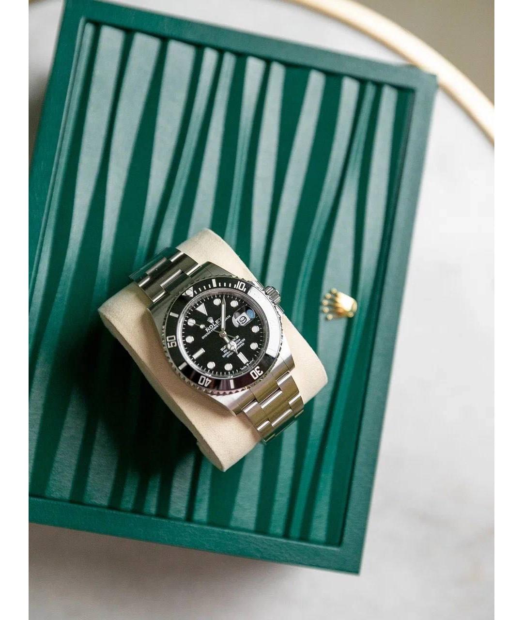 ROLEX Серебряные часы, фото 2