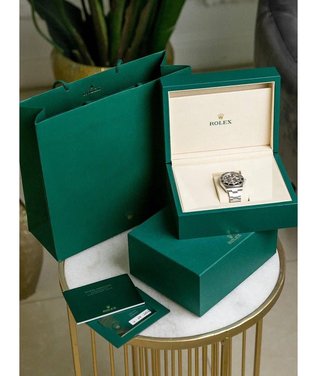 ROLEX Серебряные часы, фото 6