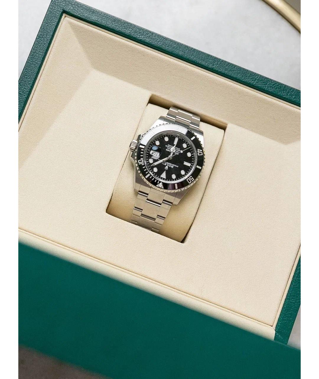 ROLEX Серебряные часы, фото 5
