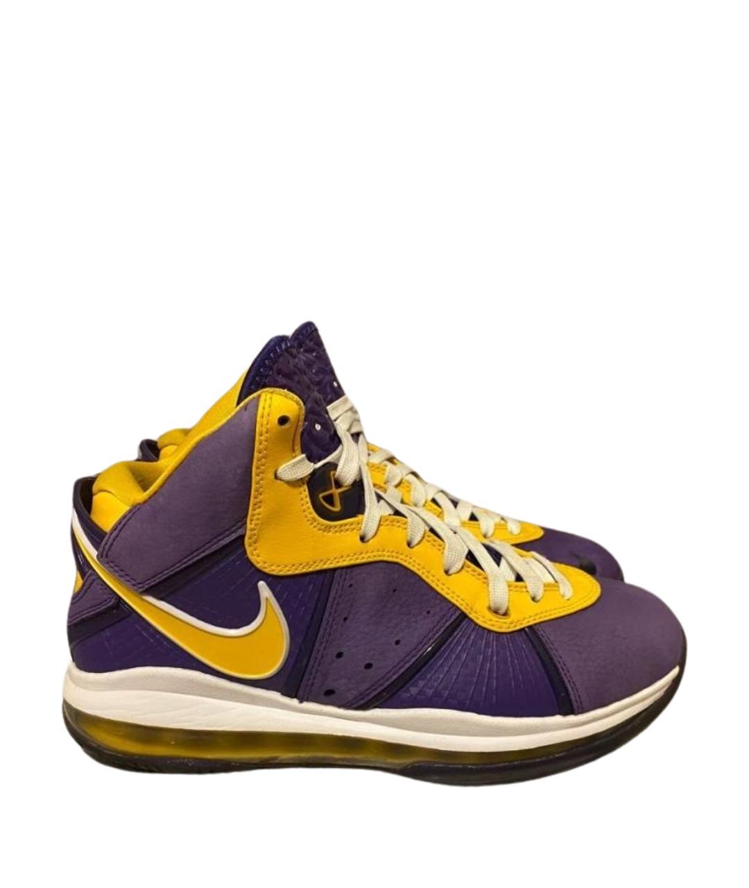 NIKE Мульти кожаные высокие кроссовки / кеды, фото 1