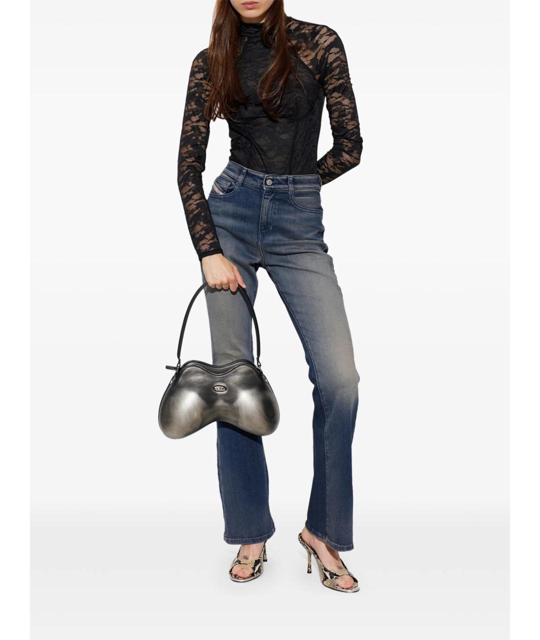 DIESEL Черное синтетическое боди, фото 2