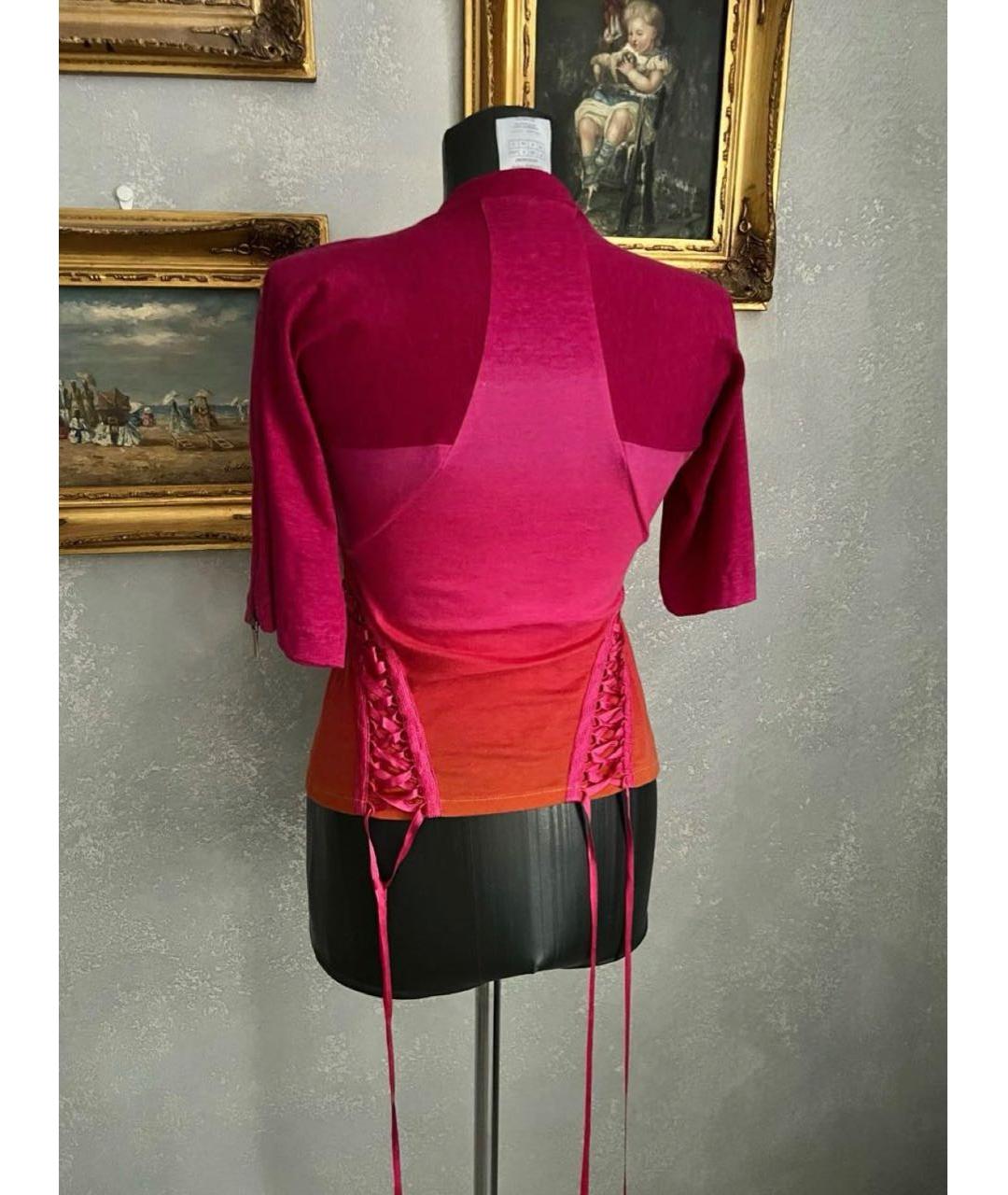 CHRISTIAN DIOR Мульти хлопковая футболка, фото 2