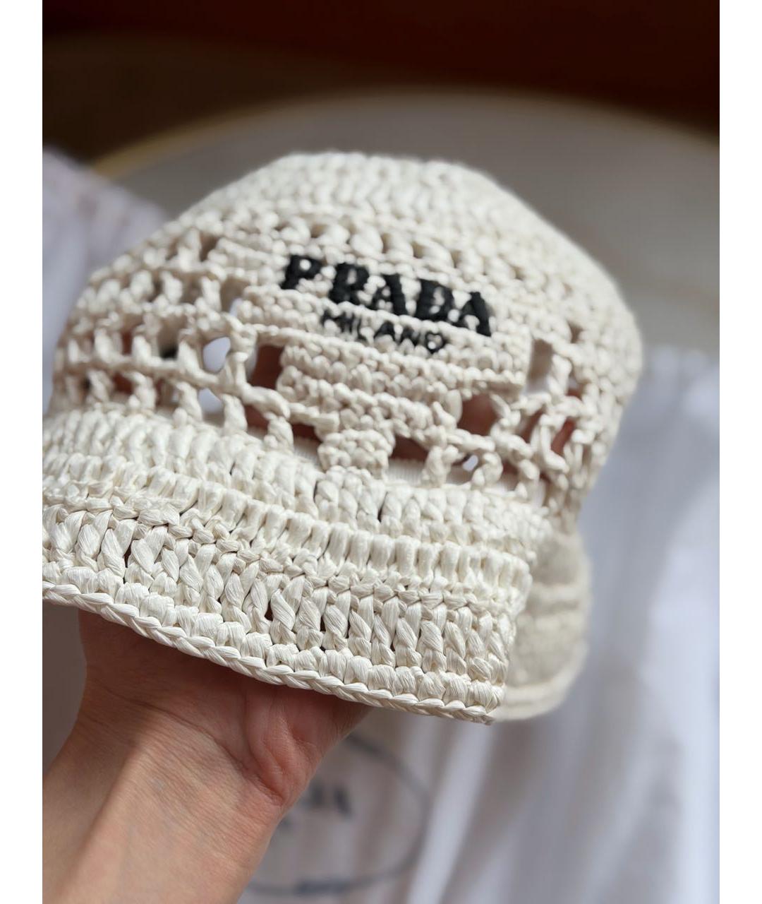 PRADA Белая панама, фото 2