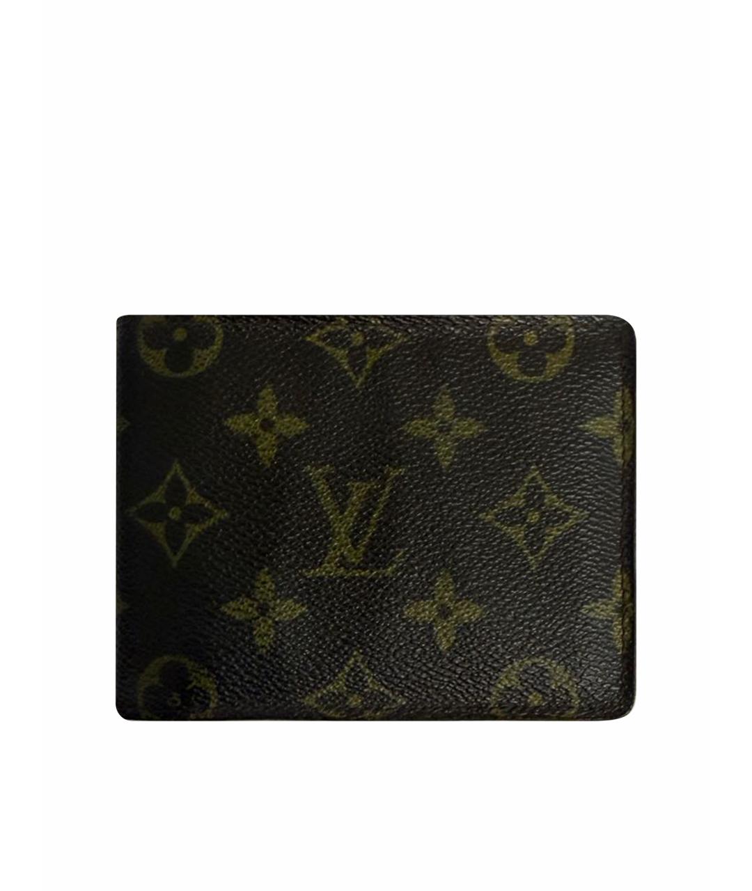 LOUIS VUITTON Коричневый кошелек, фото 1