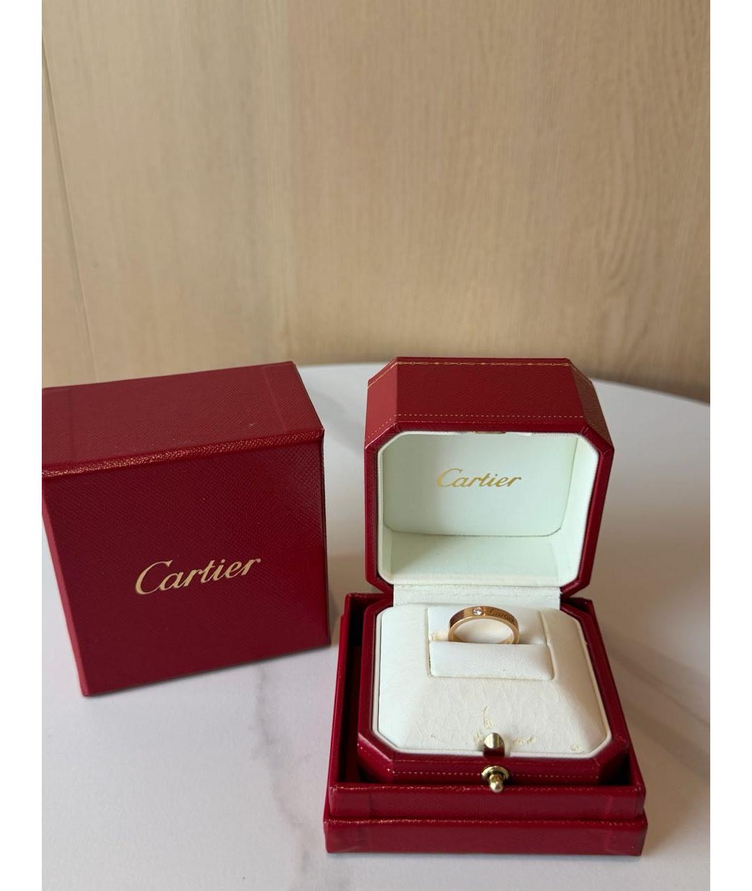 CARTIER Золотое кольцо из розового золота, фото 4