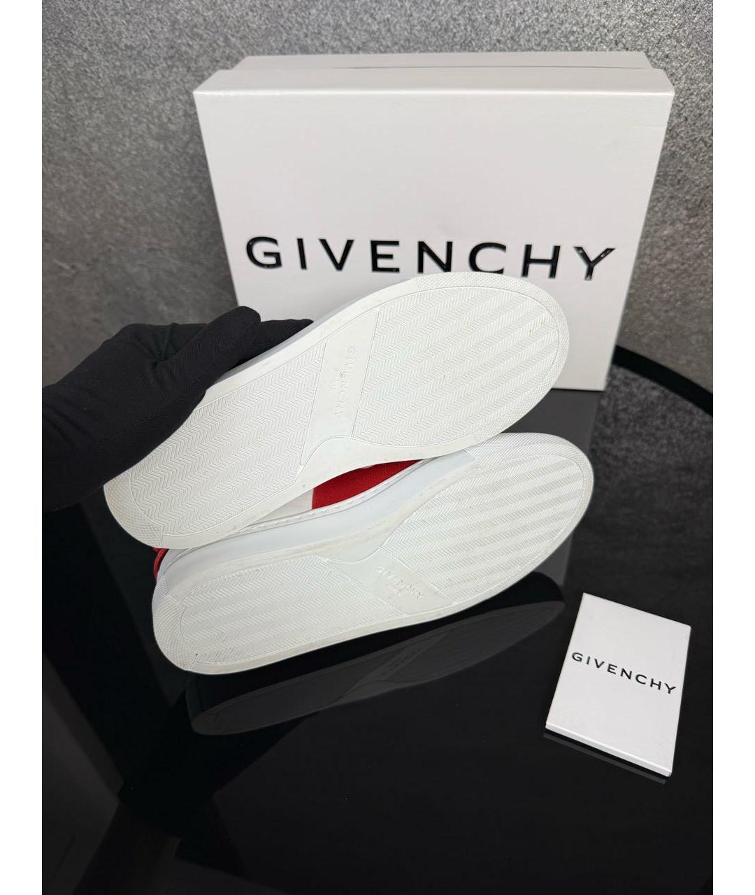 GIVENCHY Белые кожаные кеды, фото 7