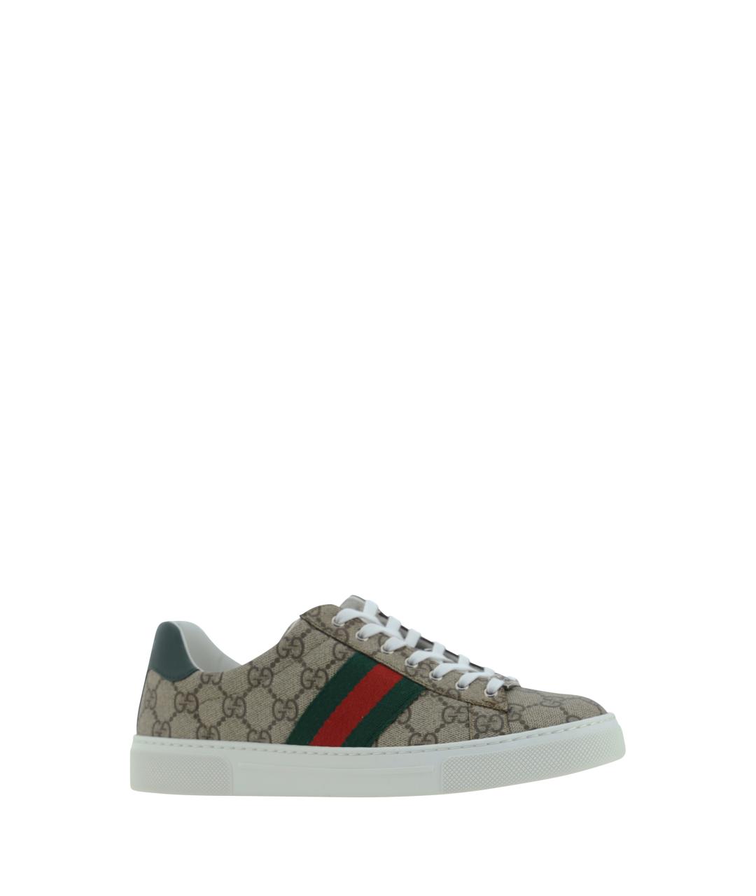 GUCCI Мульти текстильные кеды, фото 2