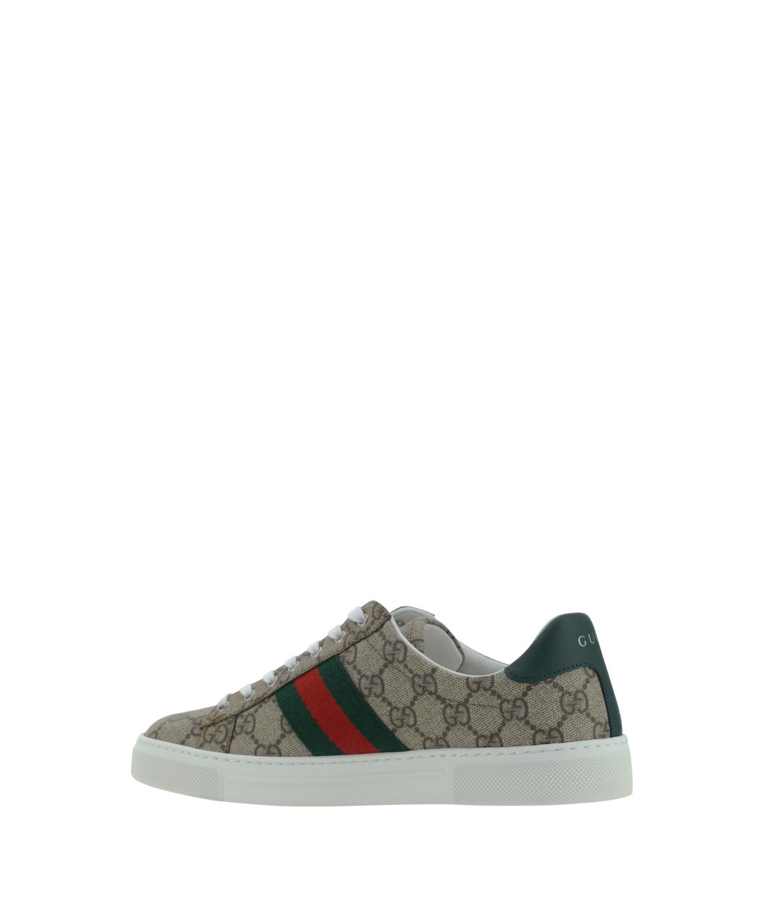 GUCCI Мульти текстильные кеды, фото 3