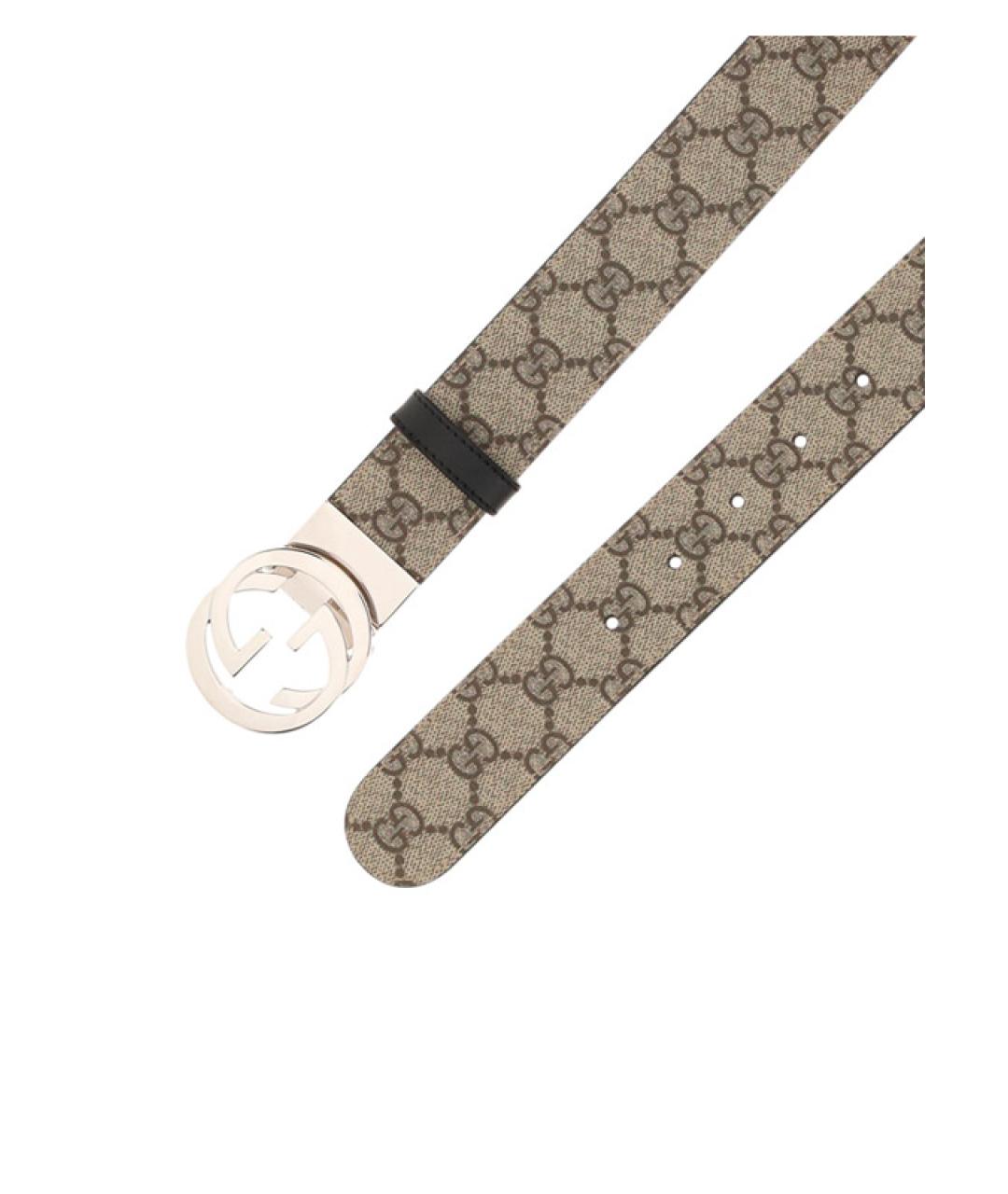 GUCCI Бежевый ремень, фото 2
