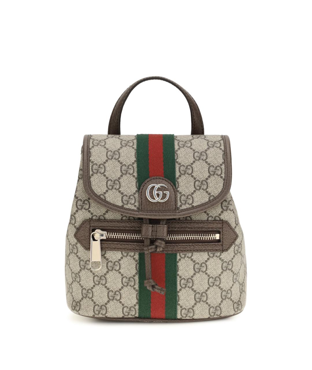 GUCCI Бежевый рюкзак, фото 1