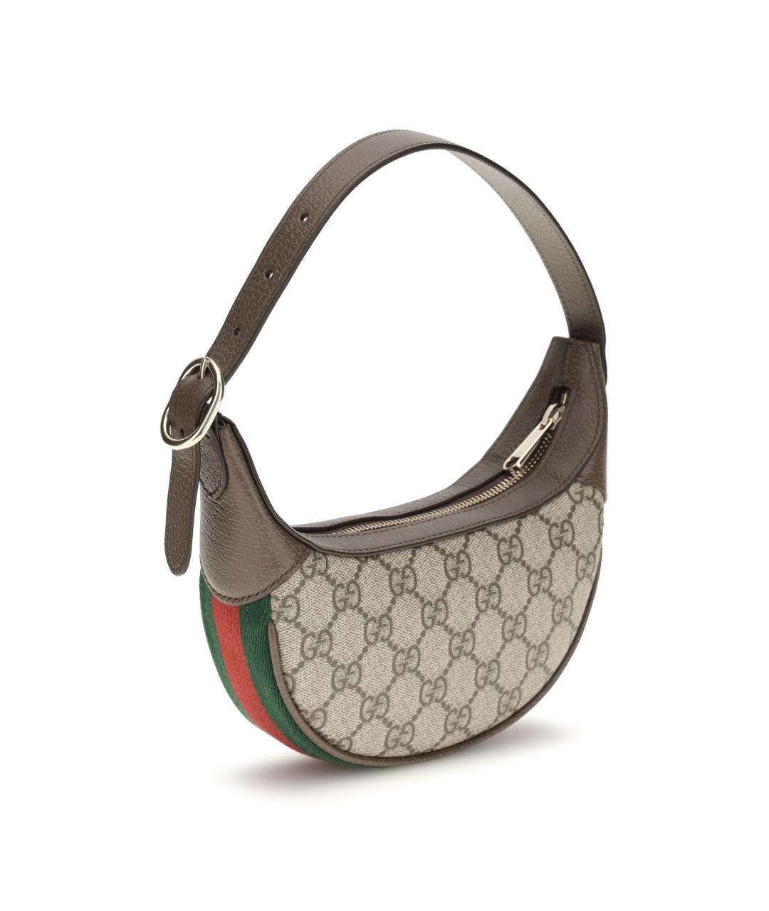GUCCI Бежевая сумка с короткими ручками, фото 3