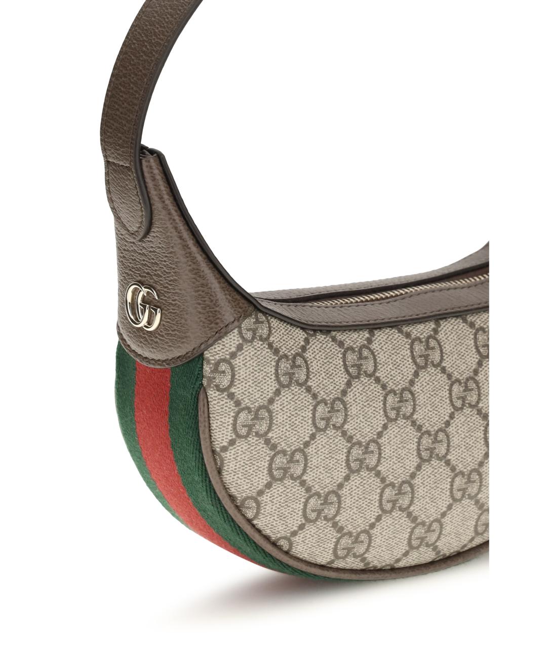 GUCCI Бежевая сумка с короткими ручками, фото 4