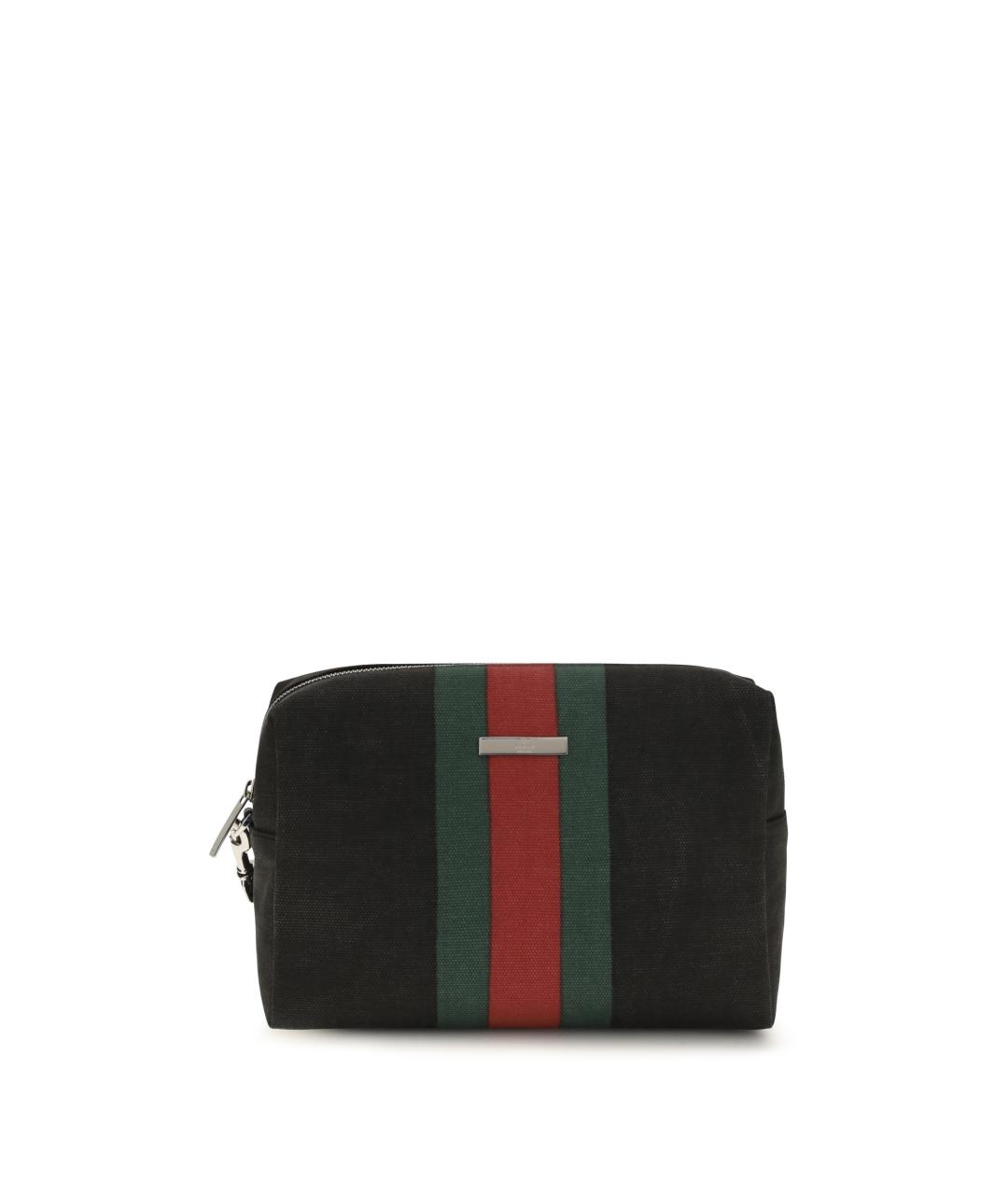 GUCCI Черная барсетка, фото 1