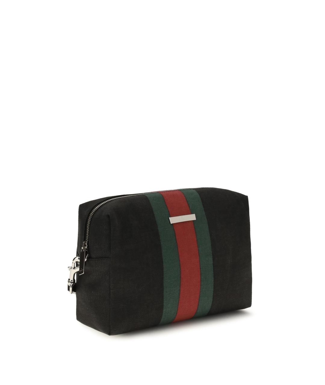 GUCCI Черная барсетка, фото 2