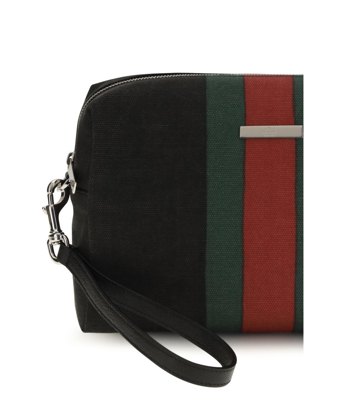 GUCCI Черная барсетка, фото 4