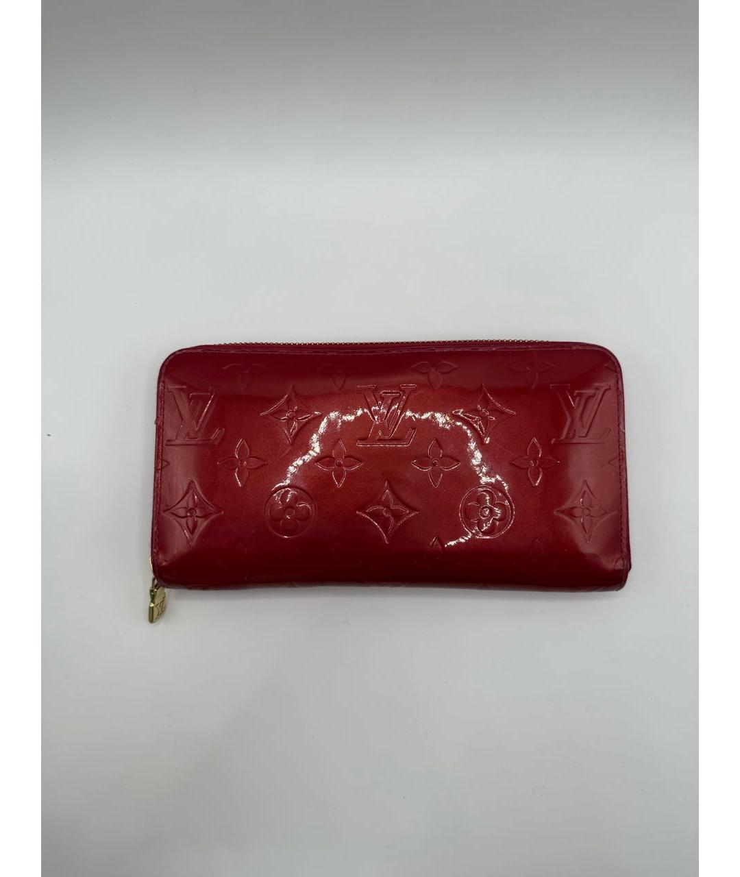 LOUIS VUITTON Красный кошелек, фото 7