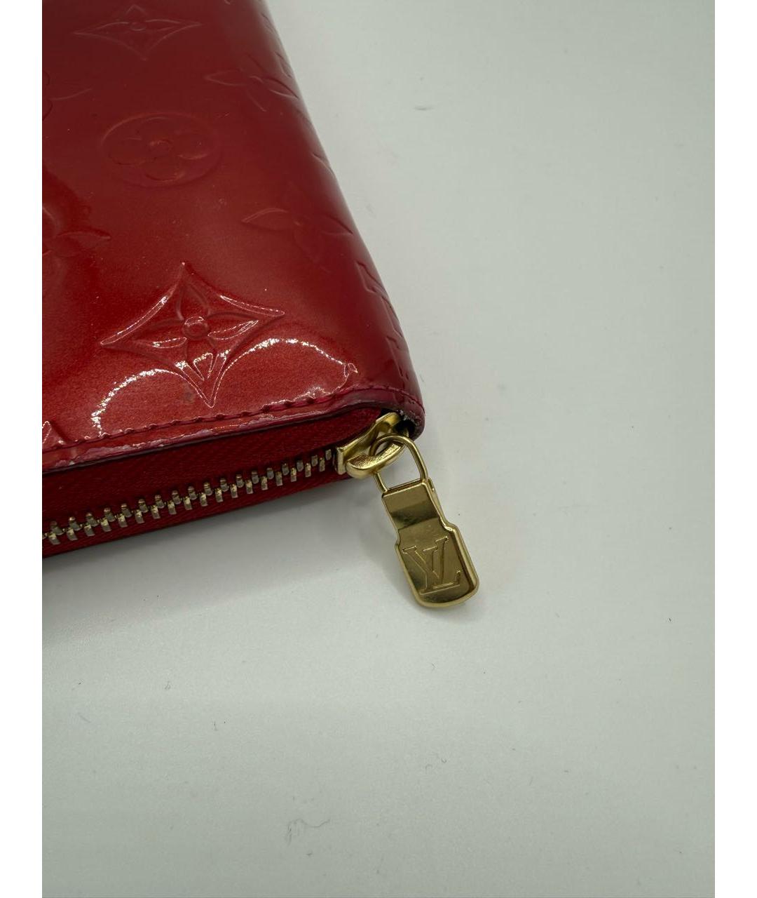 LOUIS VUITTON Красный кошелек, фото 3