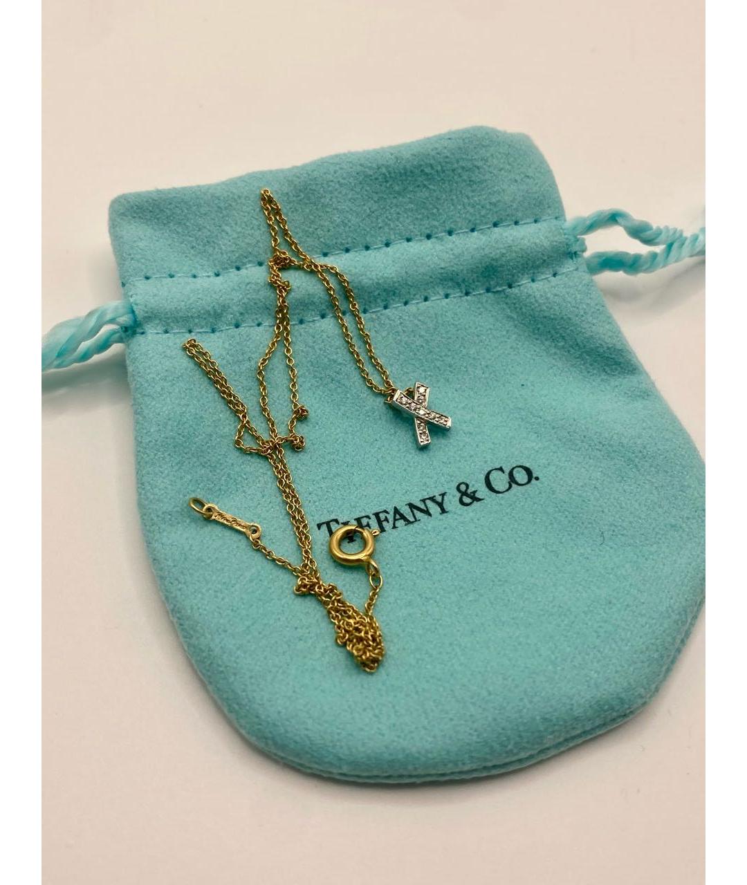TIFFANY&CO Золотая подвеска из желтого золота, фото 3