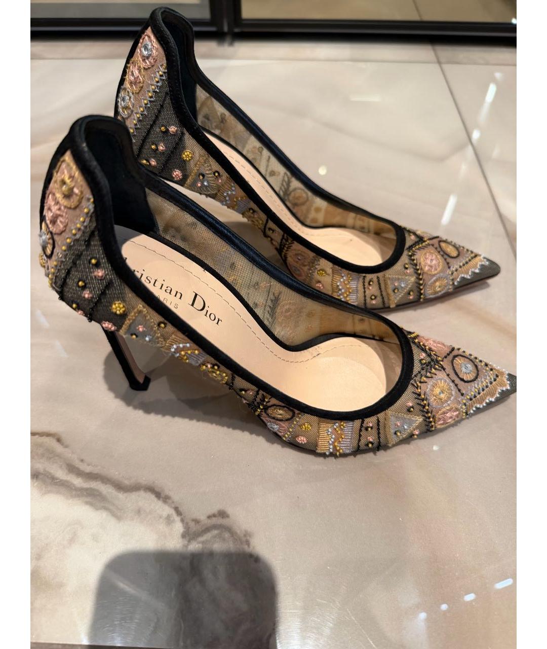 CHRISTIAN DIOR Бежевые туфли, фото 2