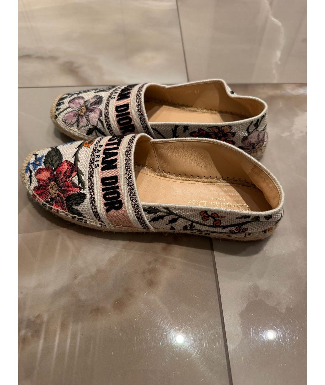 CHRISTIAN DIOR Мульти лоферы, фото 3