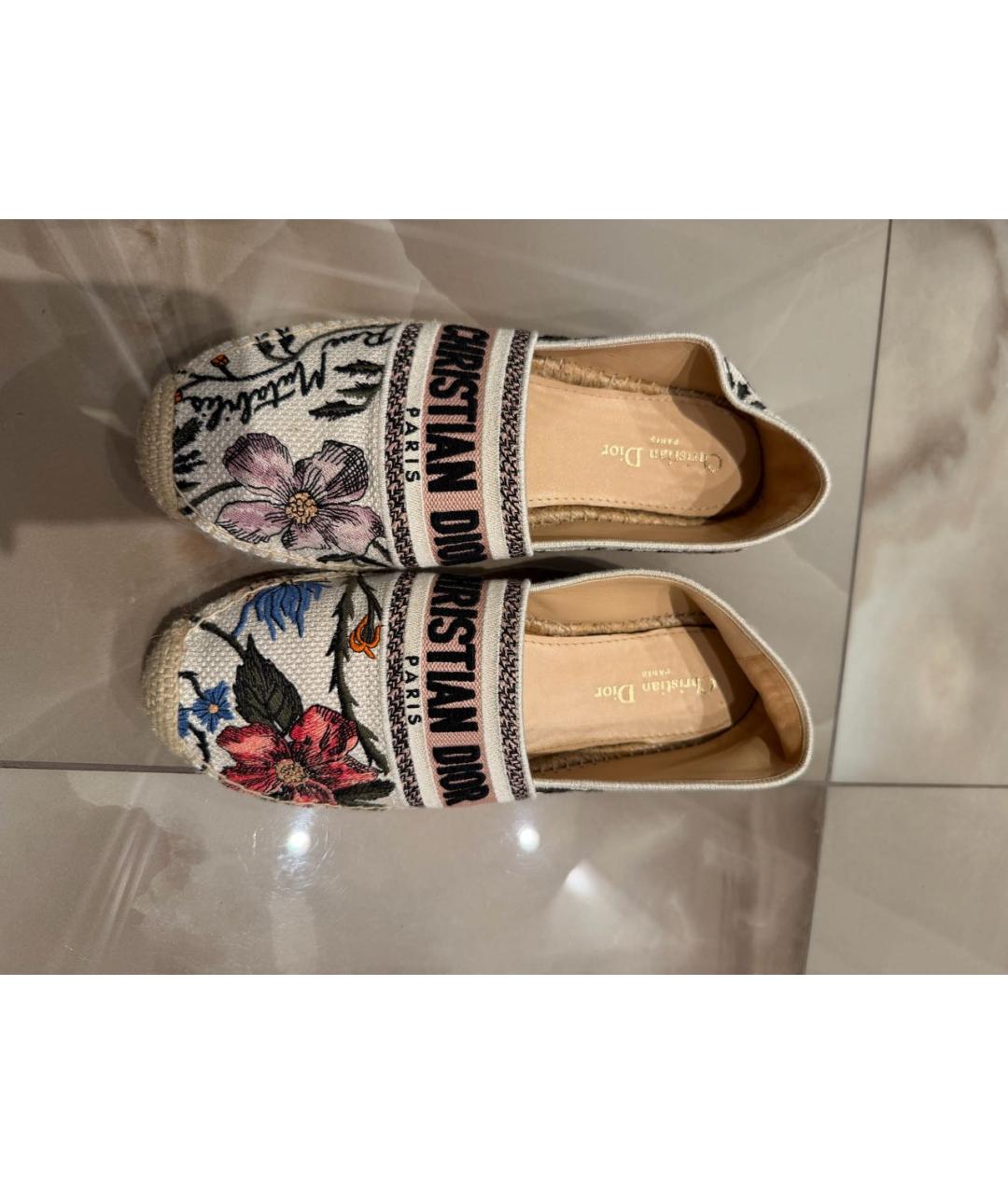 CHRISTIAN DIOR Мульти лоферы, фото 5