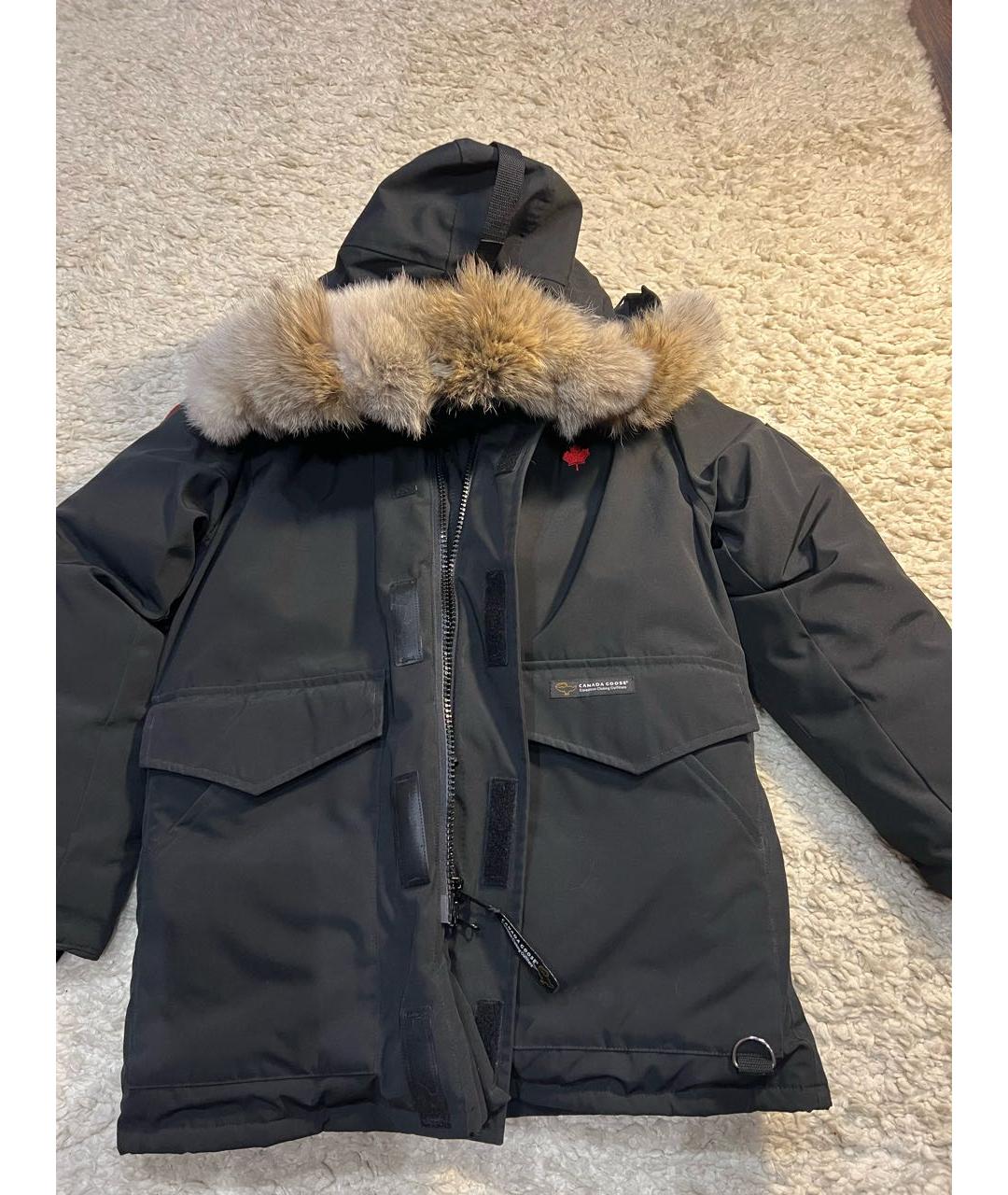 CANADA GOOSE Черная парка, фото 4