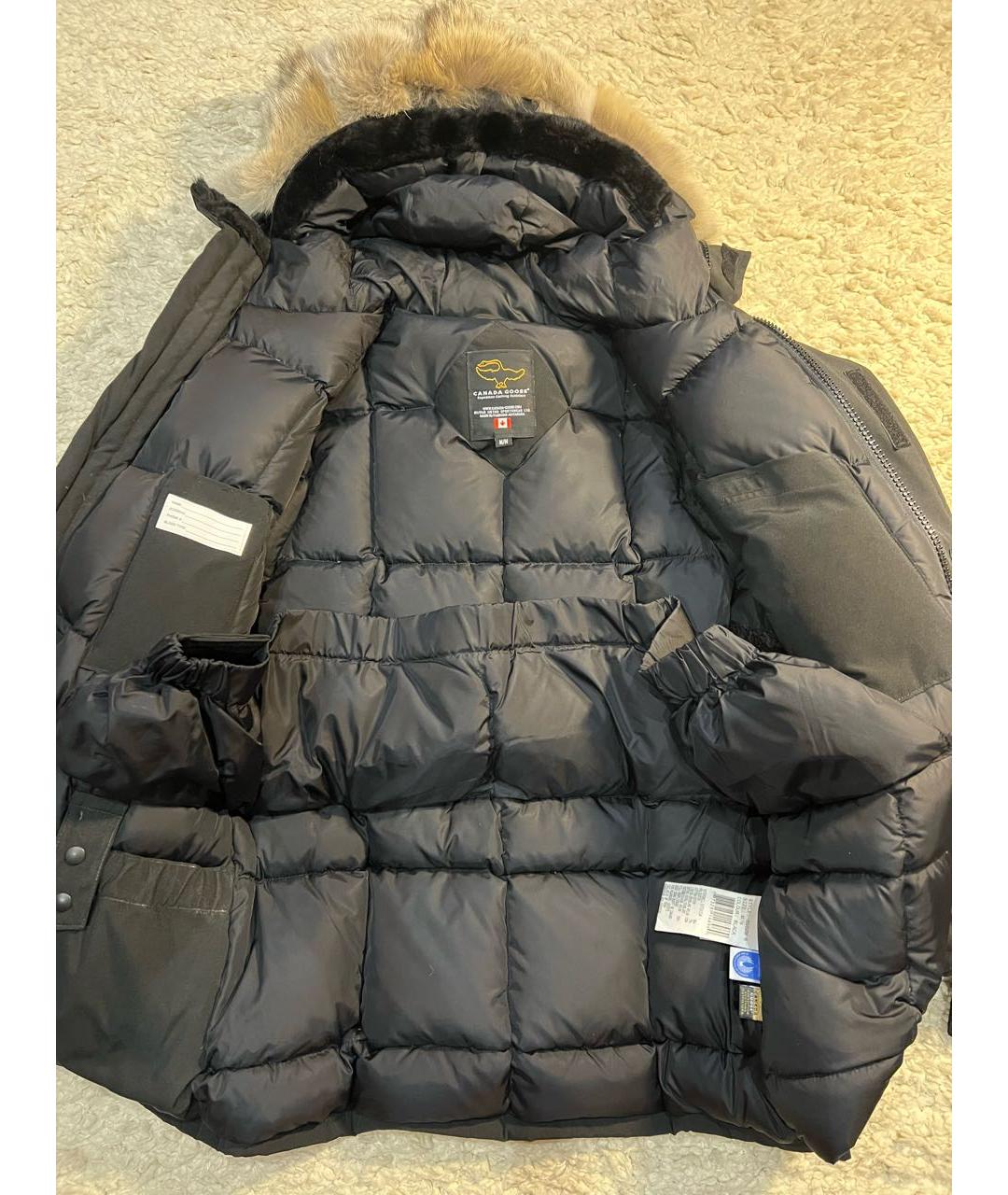 CANADA GOOSE Черная парка, фото 8