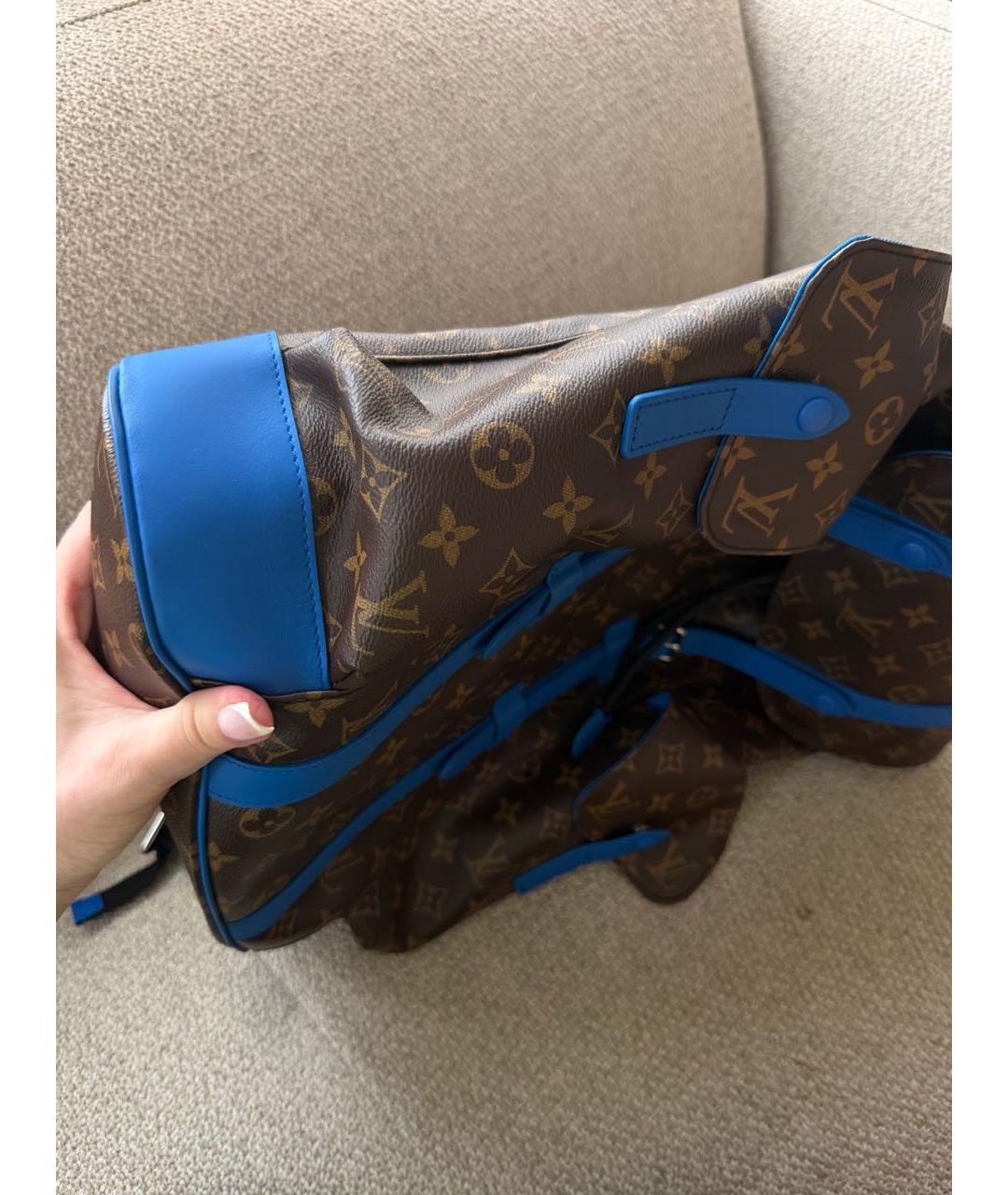 LOUIS VUITTON Коричневый рюкзак, фото 4