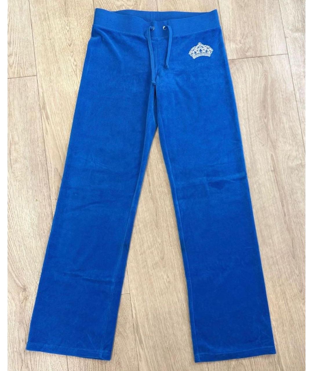 JUICY COUTURE Синий хлопковый спортивные костюмы, фото 2