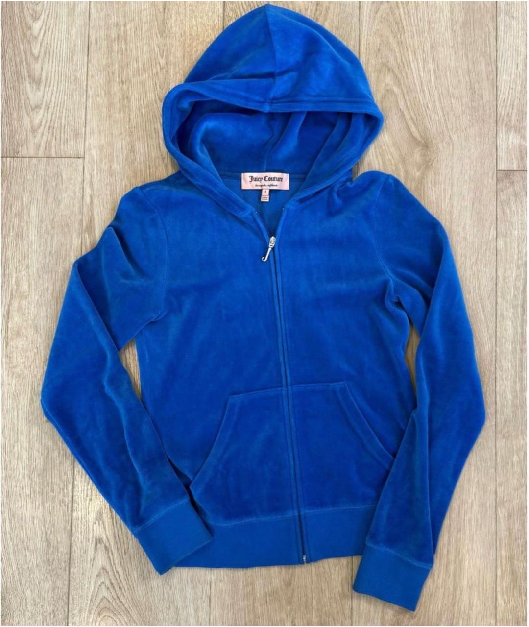 JUICY COUTURE Синий хлопковый спортивные костюмы, фото 9