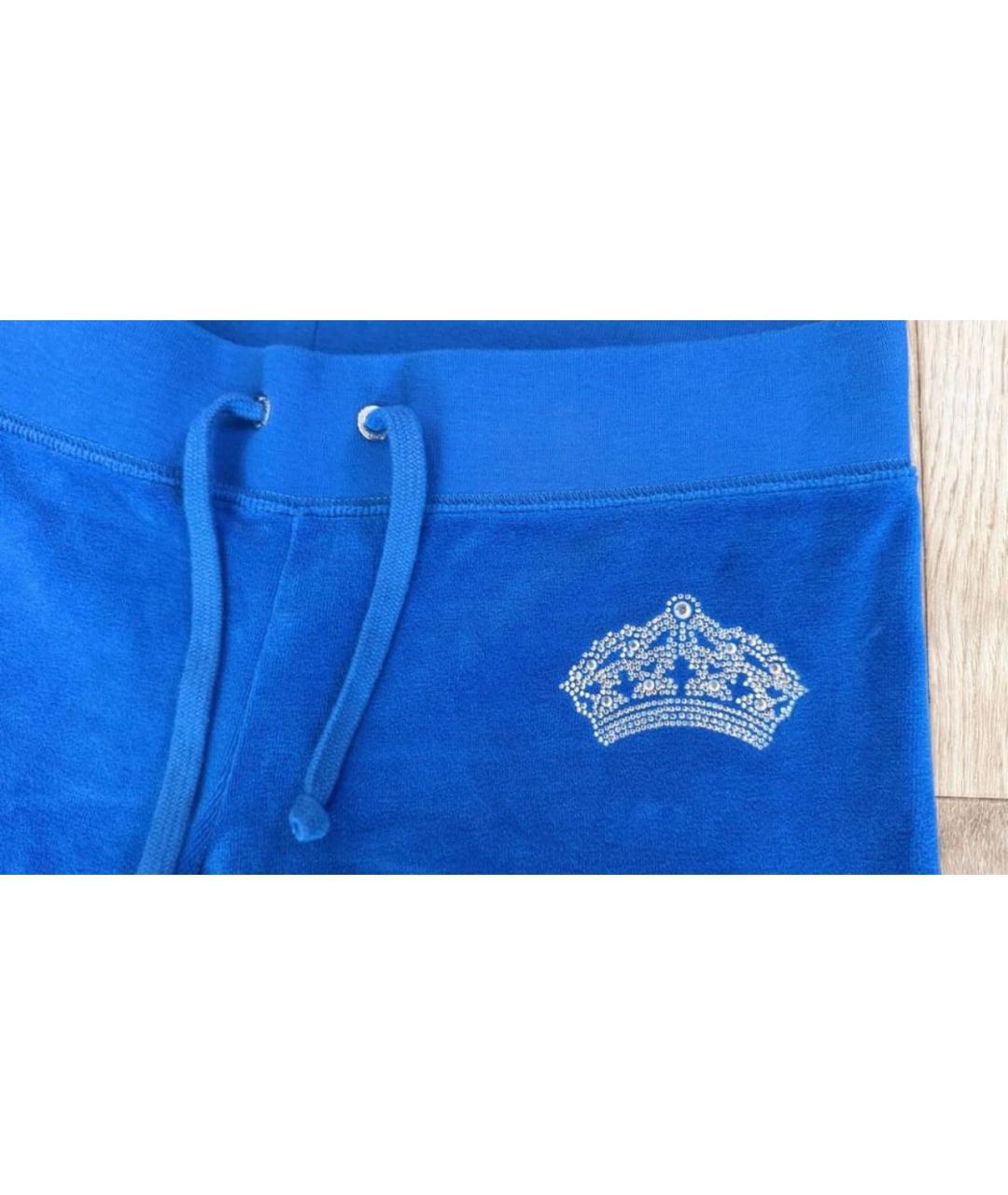 JUICY COUTURE Синий хлопковый спортивные костюмы, фото 7