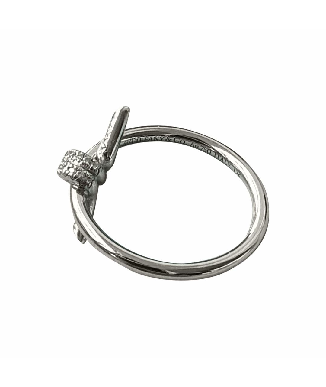 TIFFANY&CO Серебряное кольцо из белого золота, фото 1