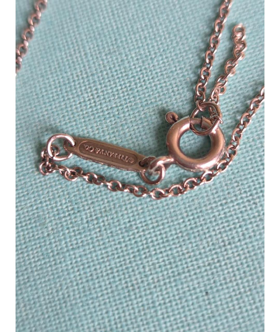 TIFFANY&CO Бирюзовая серебряная подвеска, фото 5