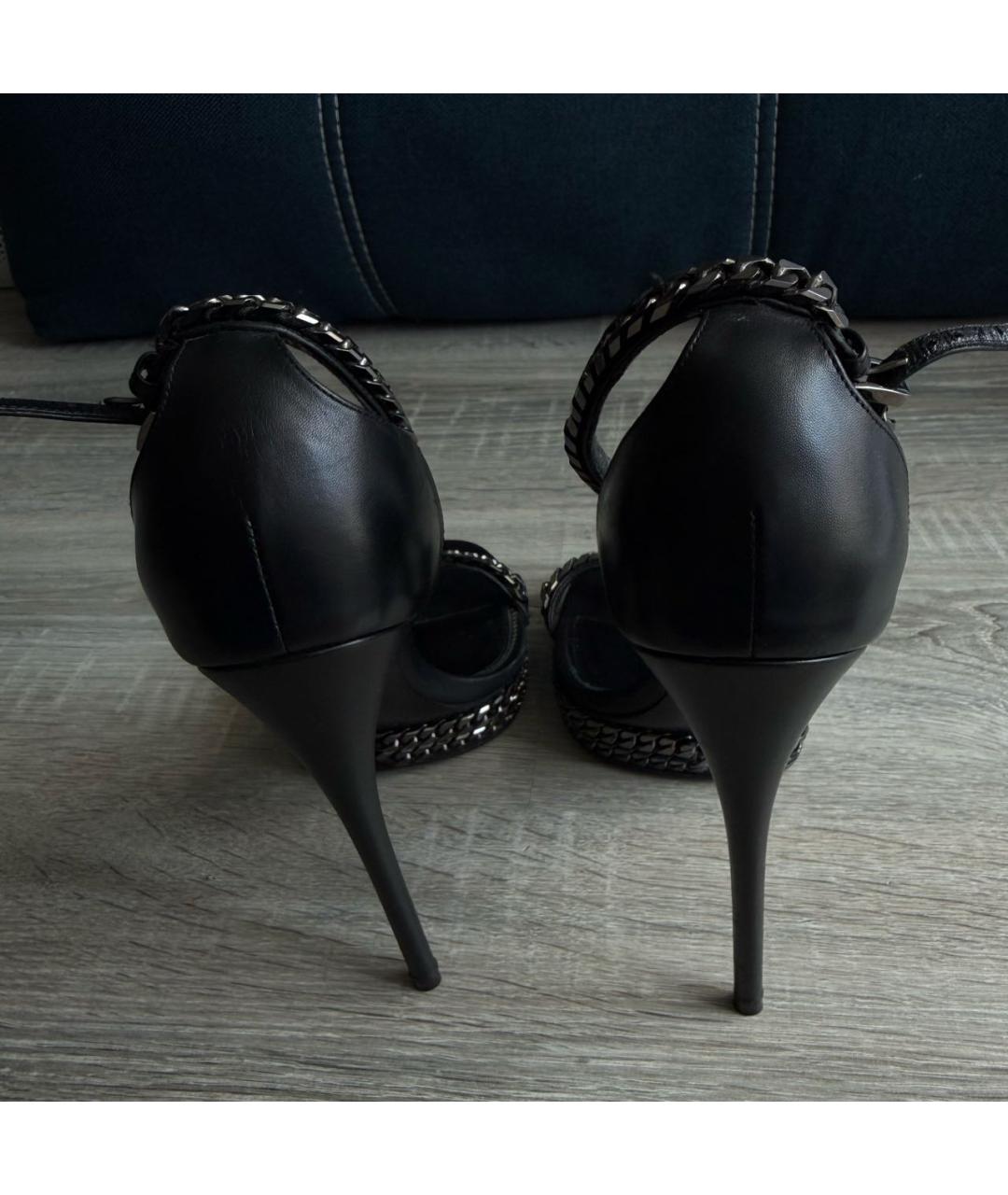 TOM FORD Черные кожаные туфли, фото 4