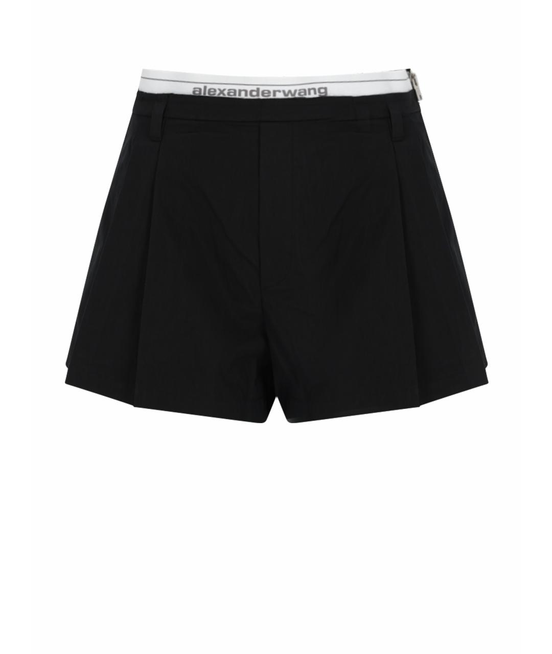 ALEXANDER WANG Черные хлопковые шорты, фото 1