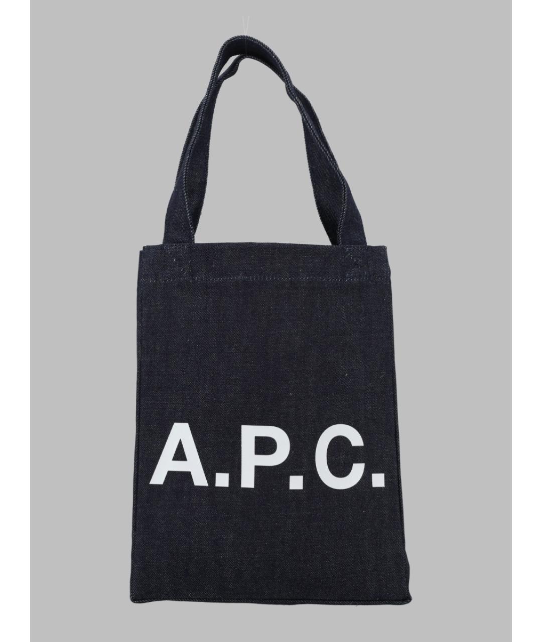 A.P.C. Хлопковая сумка тоут, фото 3