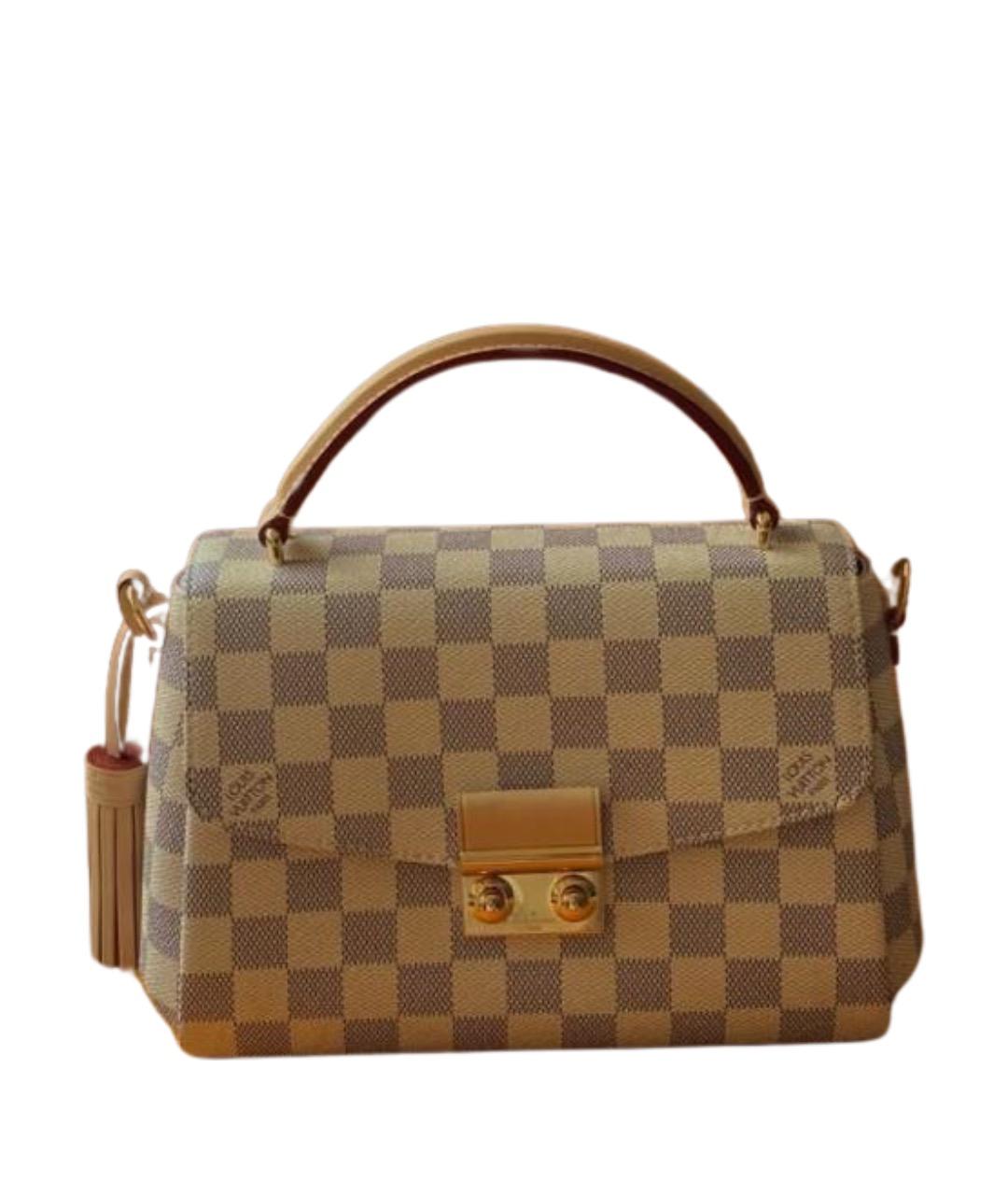 LOUIS VUITTON Бежевая сумка с короткими ручками, фото 1