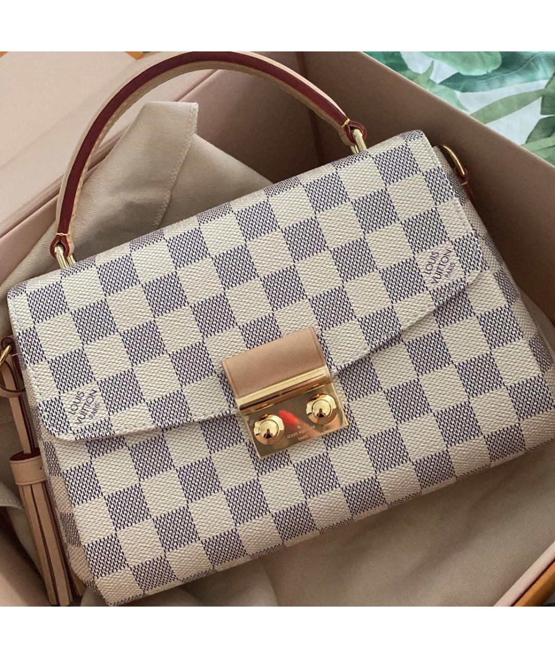 LOUIS VUITTON Бежевая сумка с короткими ручками, фото 2