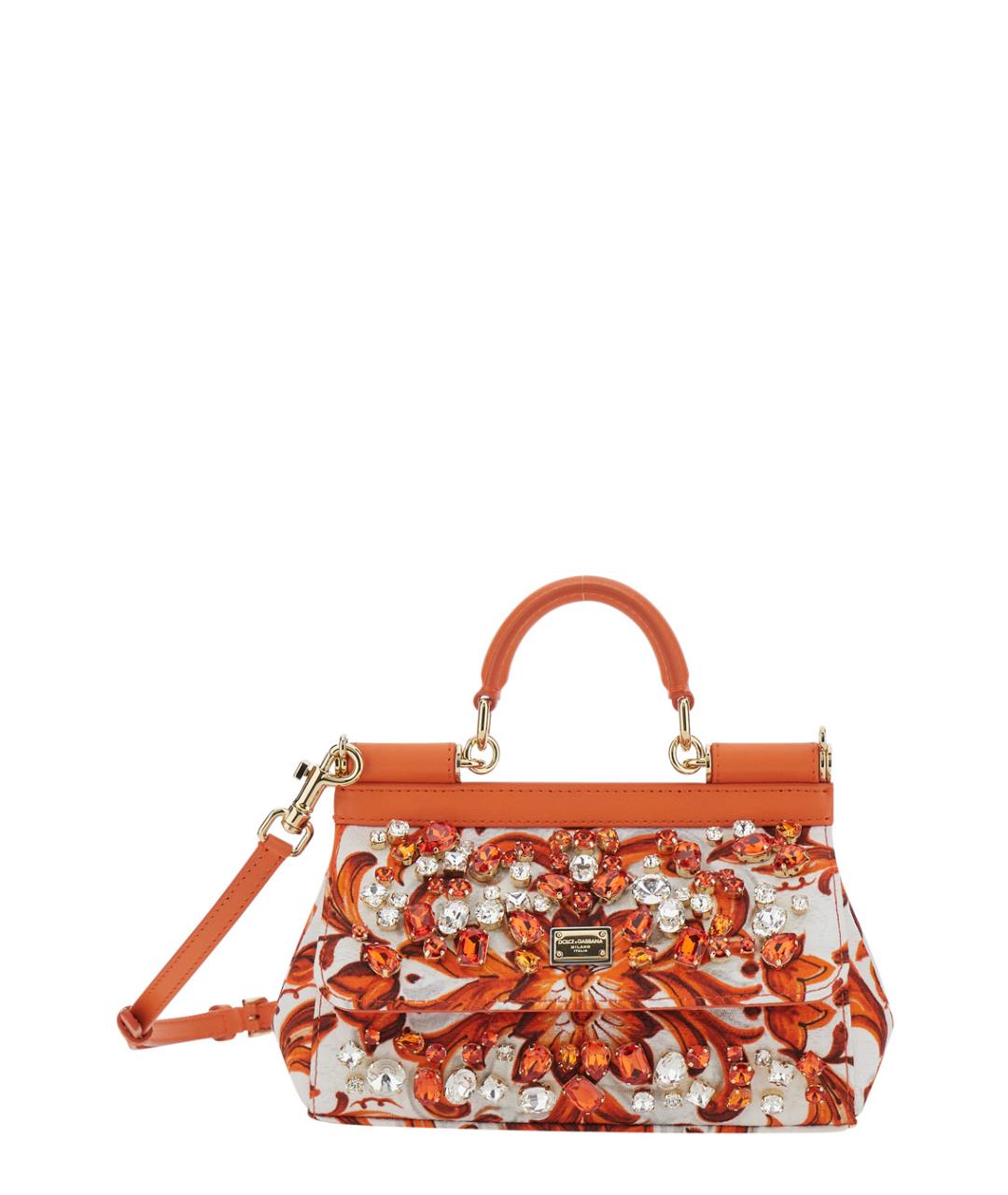 DOLCE&GABBANA Мульти тканевая сумка тоут, фото 1
