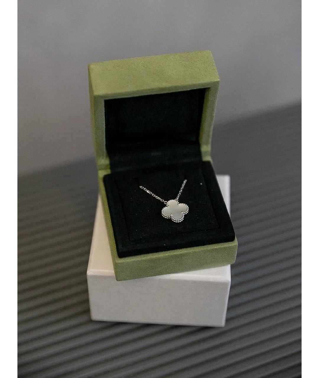 VAN CLEEF & ARPELS Серебряный кулон из белого золота, фото 4