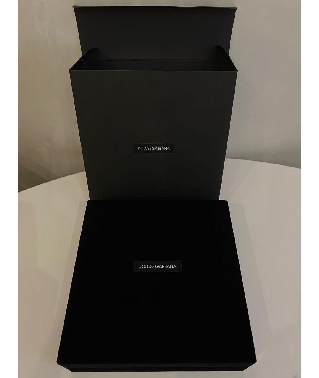 DOLCE&GABBANA Черные клипсы, фото 8