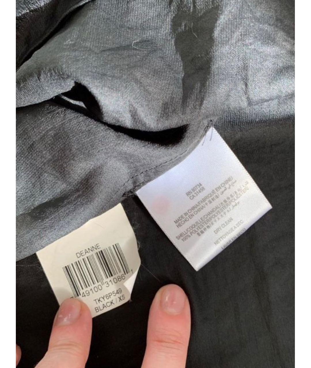 BCBG MAXAZRIA Черное полиэстеровое вечернее платье, фото 3