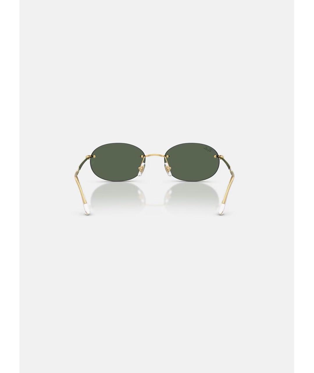 RAY BAN Зеленые солнцезащитные очки, фото 3