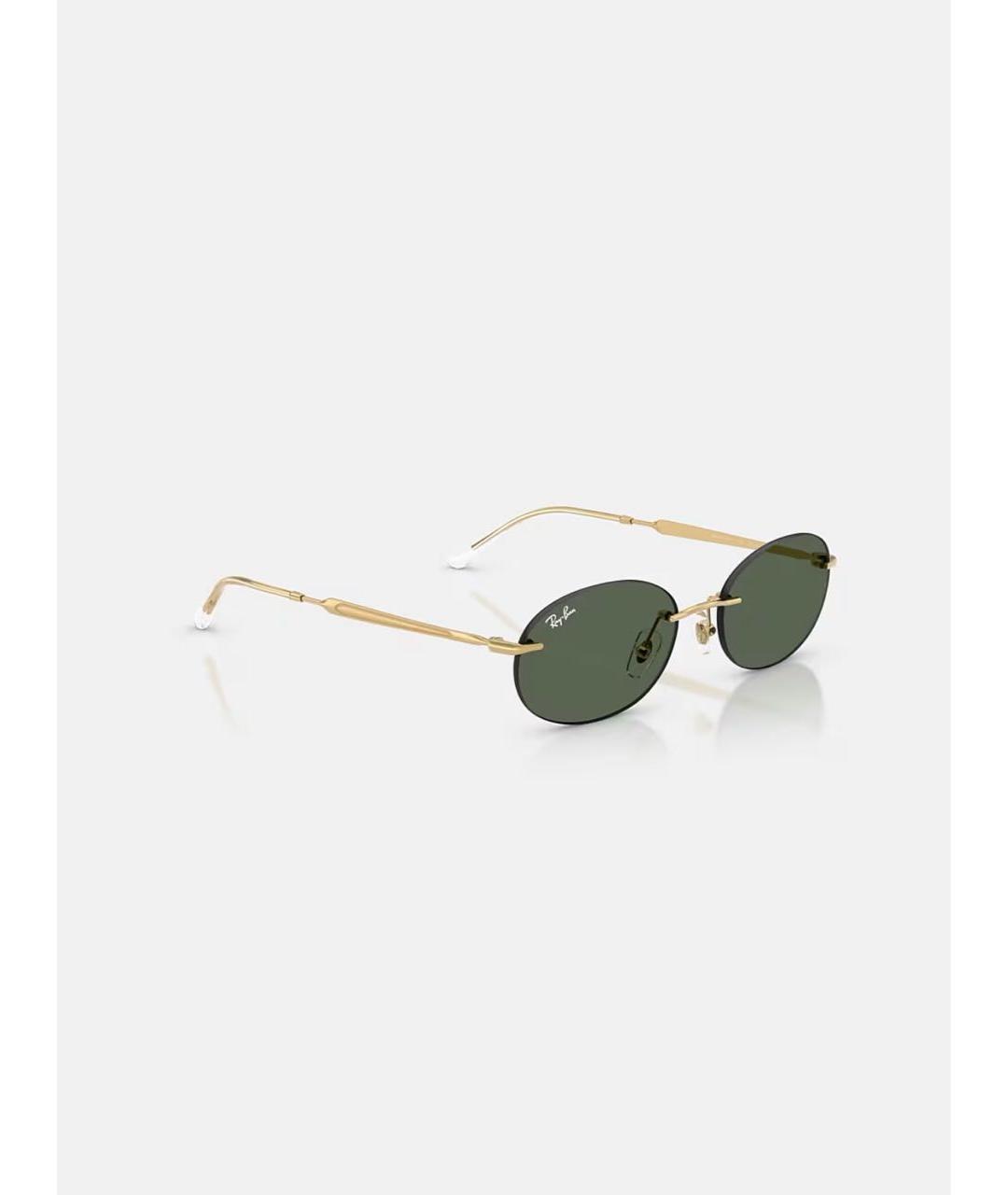 RAY BAN Зеленые солнцезащитные очки, фото 5