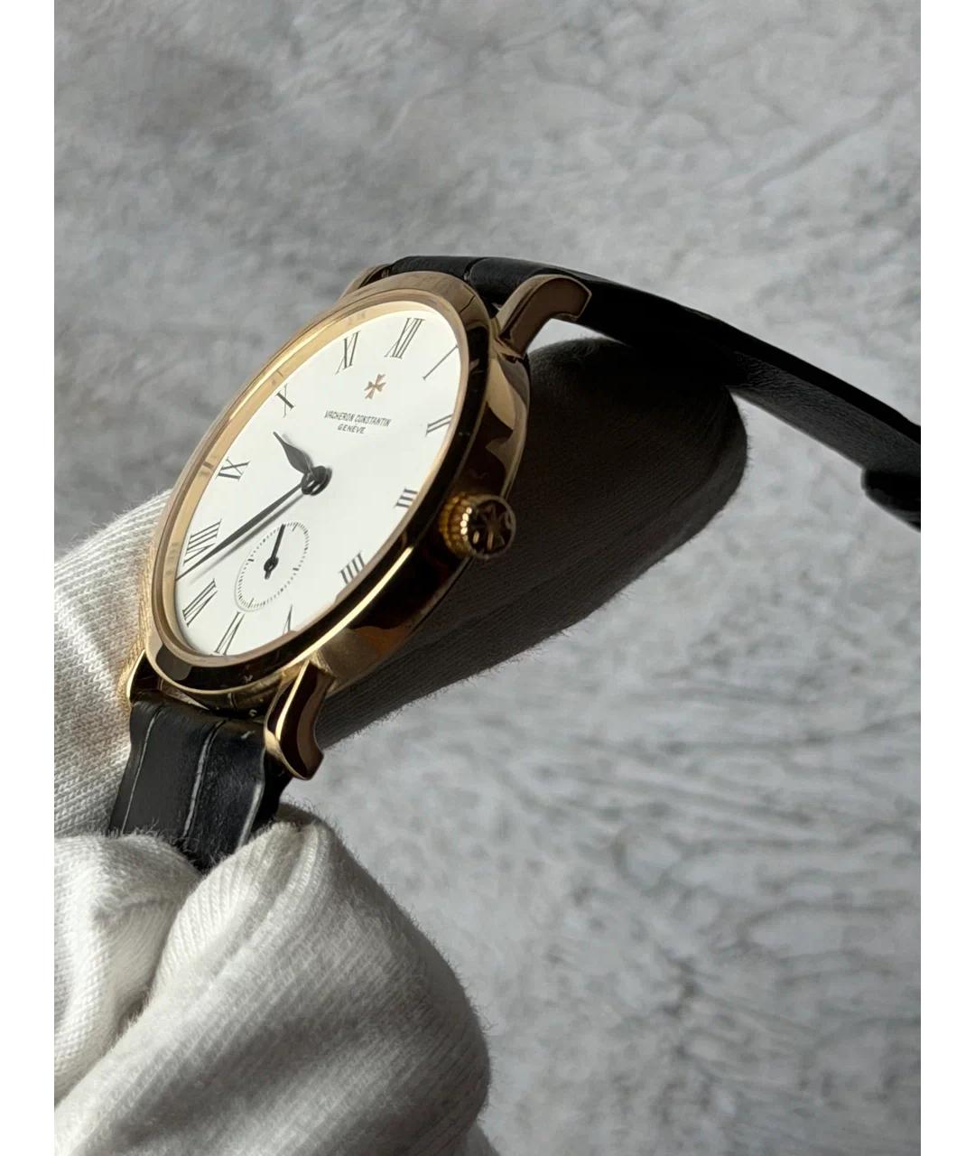 VACHERON CONSTANTIN Белые часы из желтого золота, фото 3