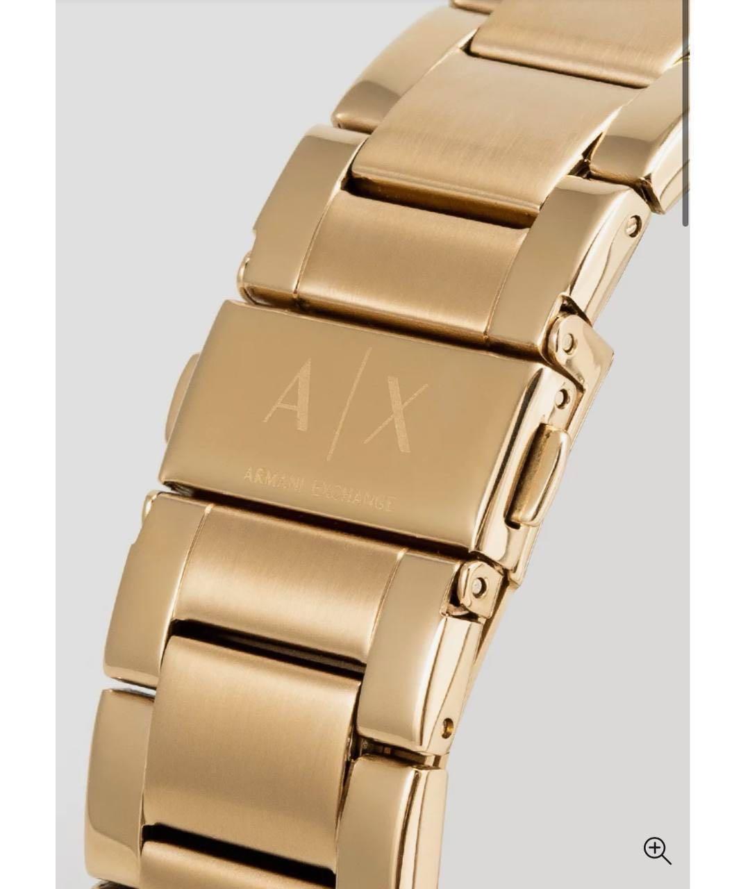 ARMANI EXCHANGE Золотые часы, фото 2