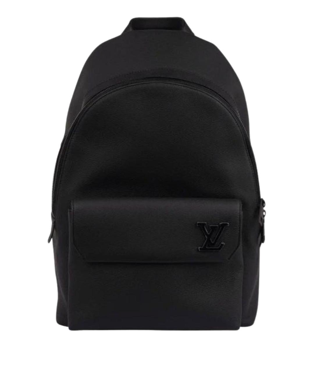LOUIS VUITTON Черный кожаный рюкзак, фото 1